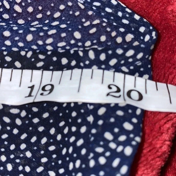 H&M Polka  Dot sleeveless Shirt blouse 10 - Picture 7 of 12